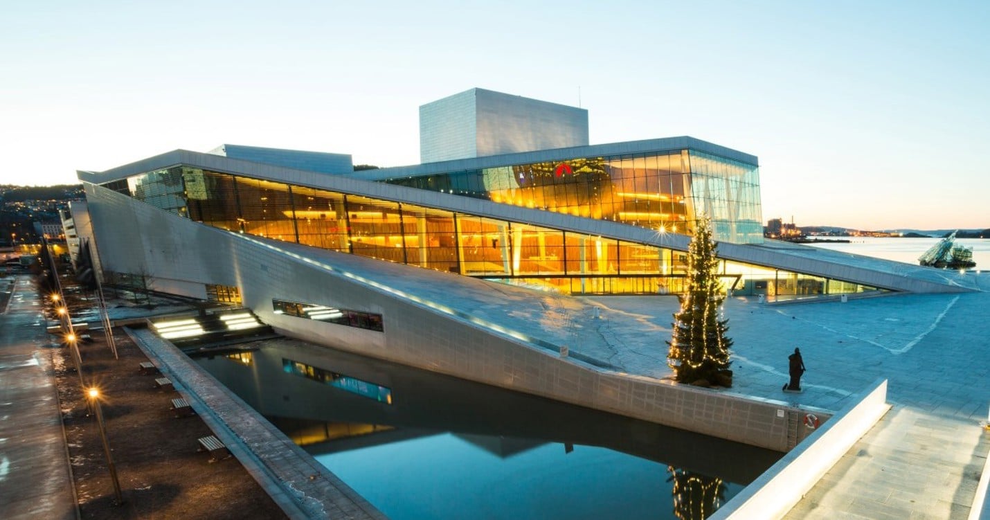 Oslo Opera and Ballet House in Oslo, Norway