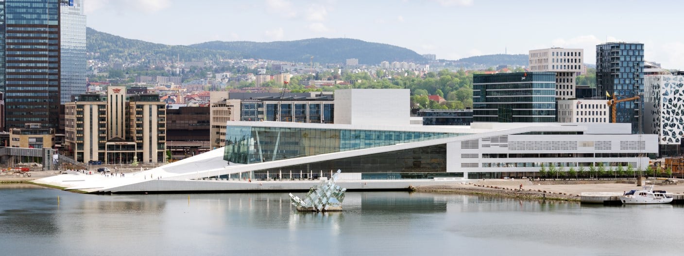 Oslo Opera and Ballet House in Oslo, Norway 